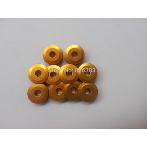 10 PCS Embroidery Machine Spare parts/ Yellow Bobbins Use In Tajima Sewing Machine Parts
