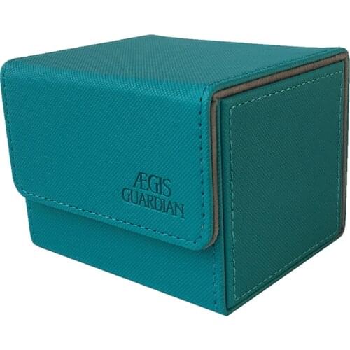100+ AEGIS GUARDIAN Side-Loading Card Case Deck Box Mtg Pokemon Yugioh TCG Binders: Sky blue