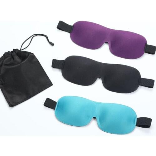3D Sleep Mask Eye Bandage Sort 3D memory foam Blindfold Sleeping Eye Cover Night Dream Mask For Travel Men Women Nap Relax