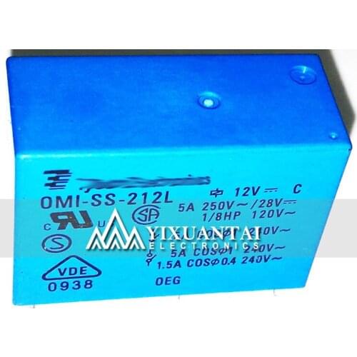 5pcs/lot 10pcs/lot 50pcs/lot Free shipping 100% original OMI-SS-212L 12V DIP8