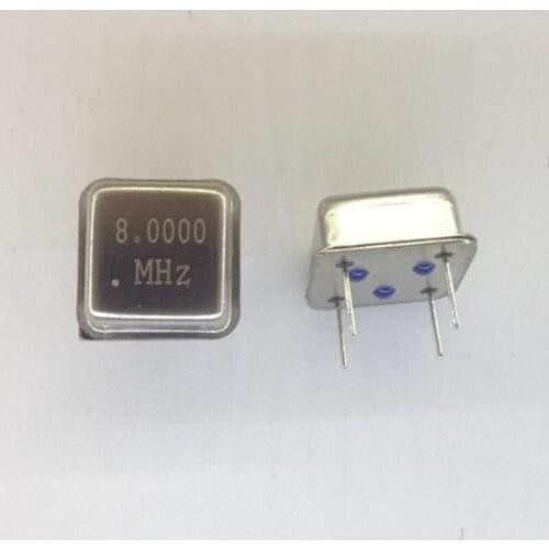 5PCS/LOT 8.0000MHZ 8MHZ 8M 8.0000 Active Crystal Oscillator square DIP4 NEW /Fast shipping