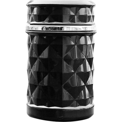 Car LED Light Smoking Ashtray Cup Travel Home Vehicle Ash Holder