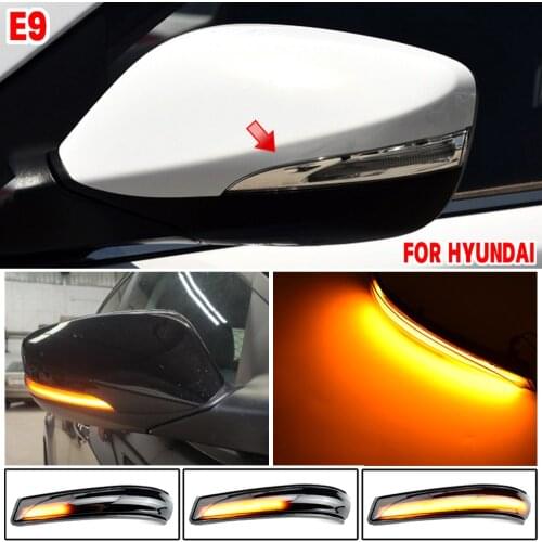 For Hyundai Elantra GT Avante MK5 MD UD 11-15 Veloster i30 GD LED Dynamic Side Mirror Indicator Blinker Sequential Light
