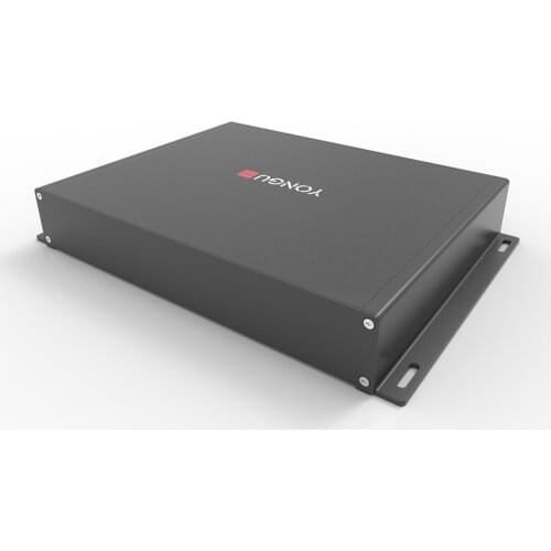 GOF G02 292W45H205L mm Customized Black Anodized CNC Machining Enclosure for PCB