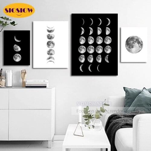 Full Square Drill 5D DIY Diamond Painting Rhinestones Moon Scenery Daimond Mosaic Embroidery Cross Stitch Home Decor Nordic Gift
