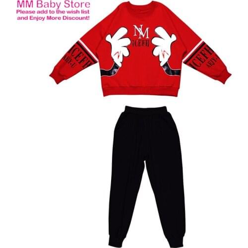 Boys Children Clothing Sets Autumn Winter Big Boys Clothing Sets Fashion Letter Hoodie+Pants 2Pcs Suits Teenagers Boys Clothes