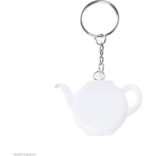 1.5 Meters Mini Steel Tape Measure Creative Portable Keychain Ruler Sewing Decoration Gift