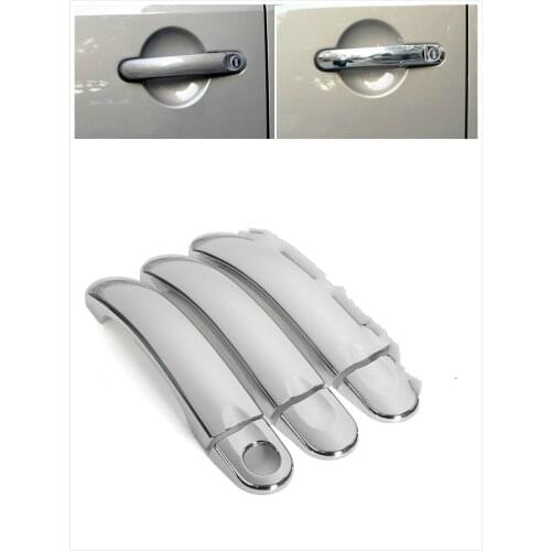 FUNDUOO For Volkswagen VW T5 T6 Transporter Caravelle Multivan California Chrome Car Door Handle Cover Trim