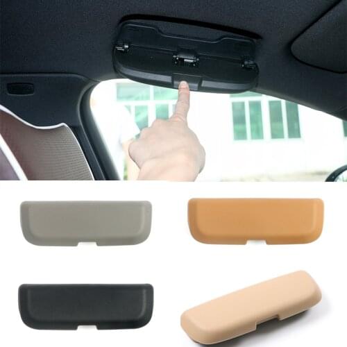 Original Car Glasses Case Eye Sunglasses Holder Spectacles Case Sun Glasses Box For Porsche Macan Cayenne Panamera