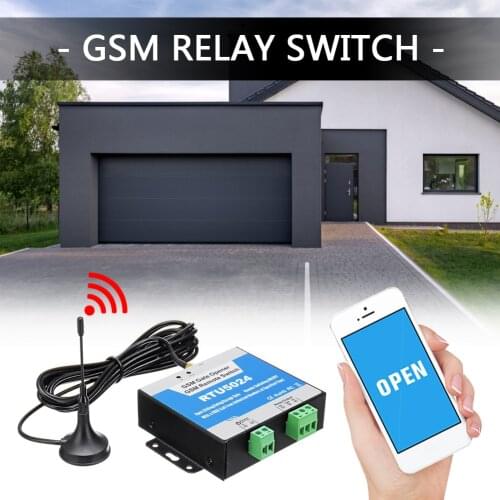 2021 NEW RTU5024 GSM Gate Opener Relay Switch Wireless Remote Control Door Access Door Opener Free Call 850/900/1800/1900MHz