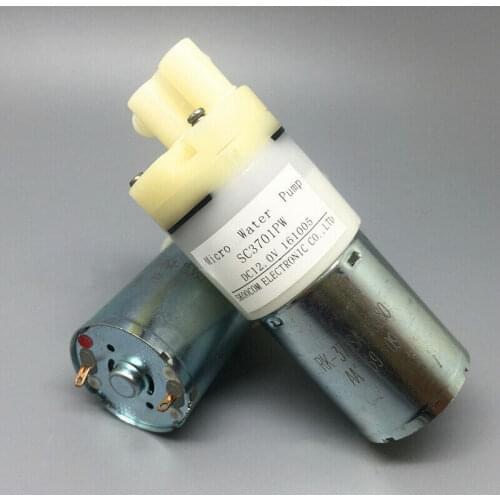 SKOOCOM SC3701PW DC12V Micro Water Pump Self-priming Suction Pump Diaphragm Pump