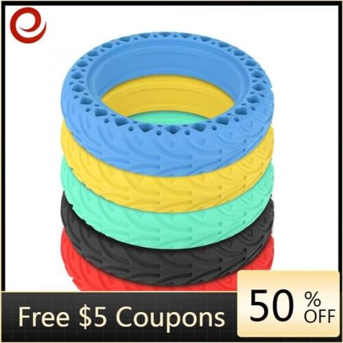 M365 Pro Electric Scooter 8.5 inch Tyre Solid Rubber Tire Anti-explosion Shock Absorption Tyre for Xiaomi M365 Electric Scooter