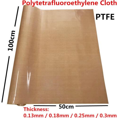 PTFE High Temperature Insulation and Heat Insulation Cloth For Vacuum Machine Packaging Machine No Stickiness1 M * 1 M