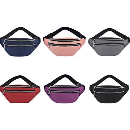 Universal Sports Travel Waist Bag Wear-resistant Nylon Waist Pack Phone Pouch