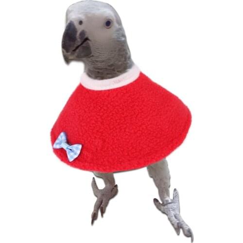 Bird Anti-Bite Neck Collar Parrots Adjustable Recovery Collar For Red-Breasted Parakeet Eclectus Parrots Bite-Proof Collar Cover