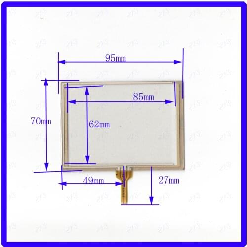 ZhiYuSun NEW KDT-2579 70*95mm for GPS GLASS 95*70 This is compatible New 4Inch Touch Screen KDT2579