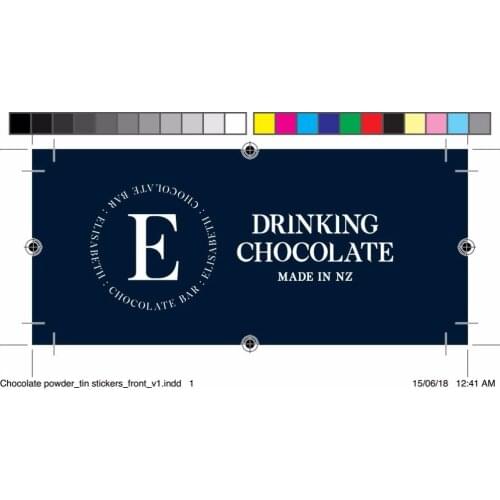 500 pcs of 90x35mm art paper sticker, with gloss lamination