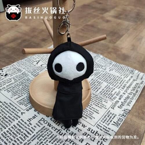 Anime Final Fantasy XIV FF14 Emet Selch Plush Doll Keychain Cosplay Cute Cartoon Pendant Creative Keyring Gifts 15cm