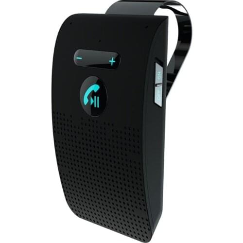 Wireless Car Bluetooth V5.0 Bluetooth Handsfree Car Kit Wireless Bluetooth Speaker Phone Sun Visor Clip Speakerphone