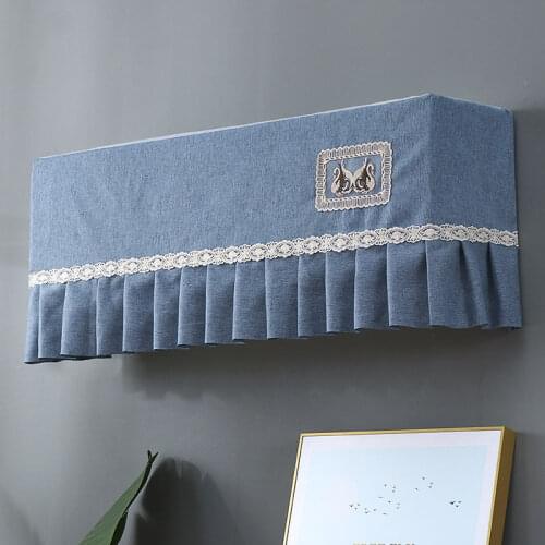 Air Conditioner Cover ,Does Not Take Off Hanging Machine Dust Cloth When The Air Conditioner Is Turned on Slip on Protective