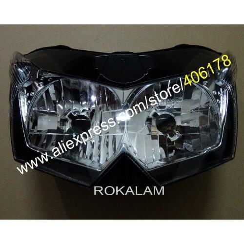 Hot Sales,Motorcycle Headlight Head Light Lamp Assembly For Kawasaki Z1000 2007 2008 2009 Z 1000 07 08 09 Front Headlamp Set