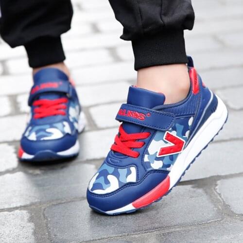 Camouflage Childrens Shoes Fashion Sneakers for Kids Boys School Running Shoes Comfrthable Kids Sport Shoes Lac-up Tenis Shoes