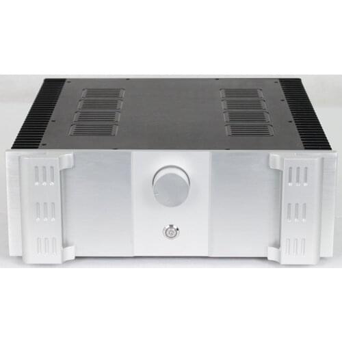 Large space Handle version 4415 both sides heat dissipation class A all aluminum power amplifier case 440 * 410 * 150 -WA160