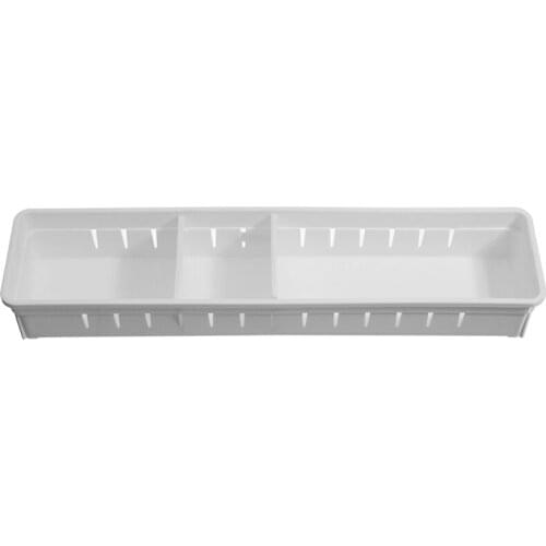 1pc 34.8 x 8 x 5cm PP Adjustable Drawer Organizer Home Board Divider Holder For Room Kitchen Utensil Storage Boxes