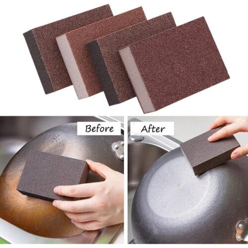 1 PC Multi-functional Magic Sponge Strong Wiping Kitchen Cookware Pots Cleaning Sponge Home Cleaner Tool