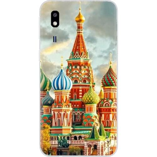 Soft Case Cover City Moscow Russia Russian doll study For iPhone 11 Pro 4 4S 5 5S SE 5C 6 6S 7 8 X XR XS Plus Max For iPod Touch