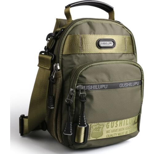 New Outdoor Leisure Travel Waterproof Messenger Diagonal Men Bag Shoulder Straps Can Be Portable Multi-Way Back Tote Handbags