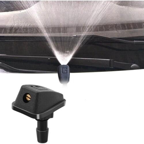 1pcs Windshield Washer Wiper Water Spray Nozzle For Ford S-Max C-max Focus fiesta galaxy Mondeo ka fusion F-150 explorer edge