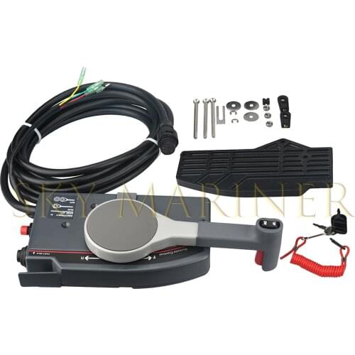 703-48205-16 Outboard Engine Remote Control Box Assy for Yamaha Boat Motor,10 Pins push to open 703-48205-16-00 703-48205