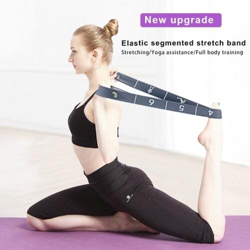 Yoga Strap, Multi-Loop Strap, Yoga Stretch Strap, Nonelastic Stretch Strap For Physical Therapy, Pilates, Dance And Gymnastics