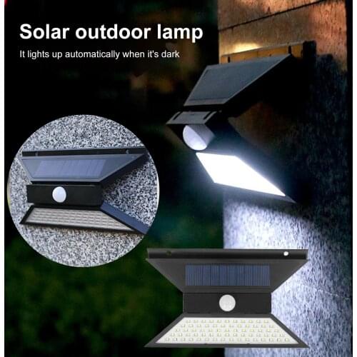 1.2V 67 led Solar Human Body Sensor Light LED Collapsible Super Bright Waterproof IP65 Garden Wall Light Plastic
