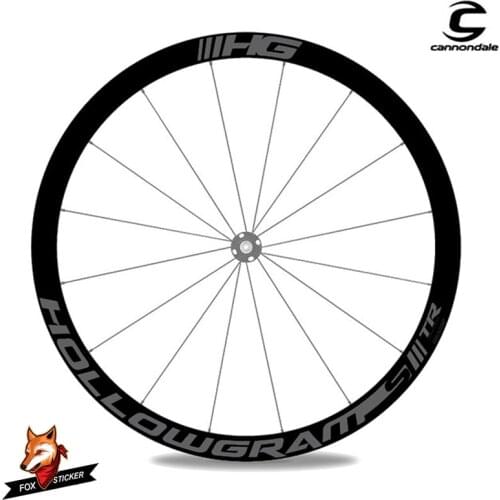 Bicycle Carbon Wheels Rim Sticker 24/30/38/40/50/55/60/80/88mm Mountain Bike Wheels Decal for Cannondale-Hollowgram SI TR Disc