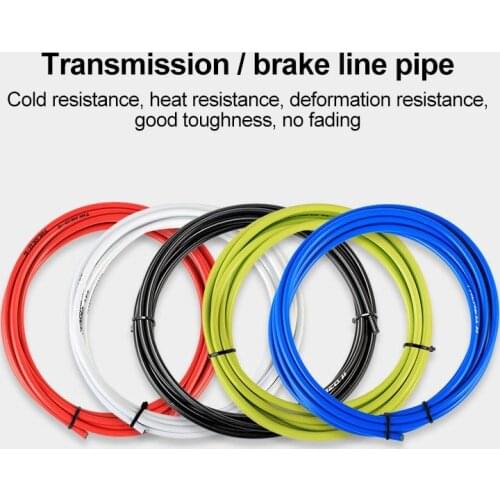 3m Wire For Bicycle Bike Shifters Derailleur Brake Cables Shift Cable Tube 4mm/5mm MTB Road Bike Shifter Brake Cable Line Pipe