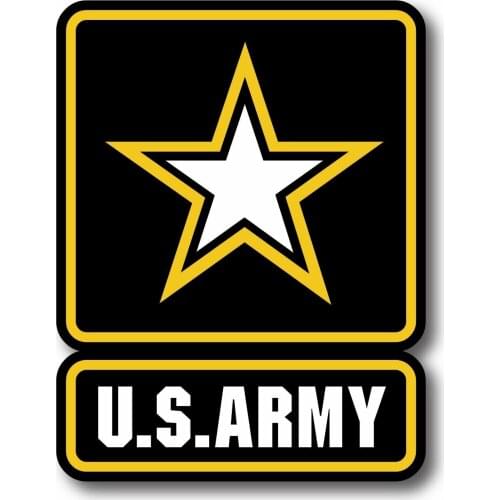 US ARMY MILITARY CAR TRUCK HIGH QUALITY STICKER DECAL 3M USA MADE KK Vinyl Cover Scratches Waterproof PVC JDM JEEP Deco Meterial