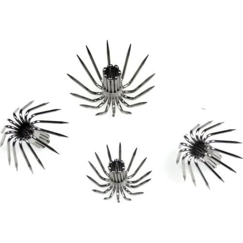 100Pcs Squid Jig Hook Umbrella Fishing Hook Wood Shrimp Jig Bait