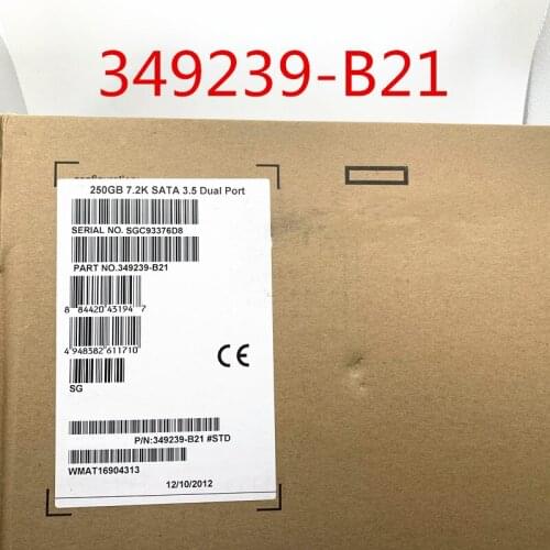 349239-B21 397553-001 250G SATA Ensure New in original box. Promised to send in 24 hours