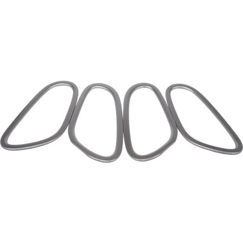 4pcs Car ABS Chrome Interior Inner Door Handle Surround Cover Trim Fit for Nissan Qashqai J11 2014 2015 2016 2017 2018 2019 2020