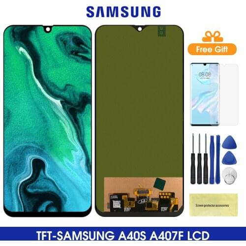 A40S A407 Lcd For Samsung Galaxy A40s A407 LCD Display Touch Screen Digitizer Assembly Replacement For Samsung SM-A3050 SM-A3058