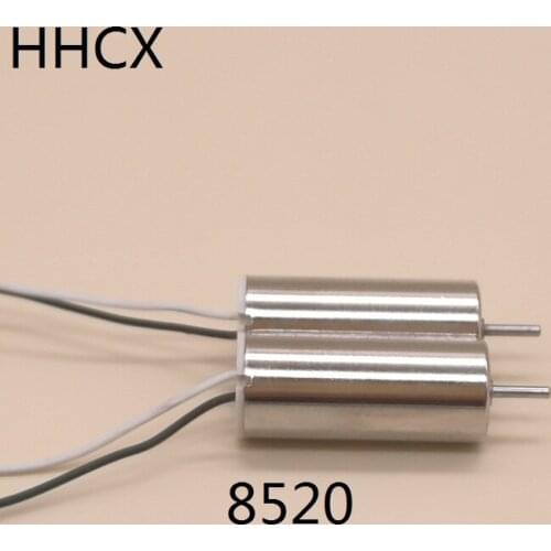 2PCS/LOT DC Motor 8520 DC3-5V 35000RPM Nd-Fe-B super Magnetic Coreless Brushless Motor 8520 8.5*20 mm