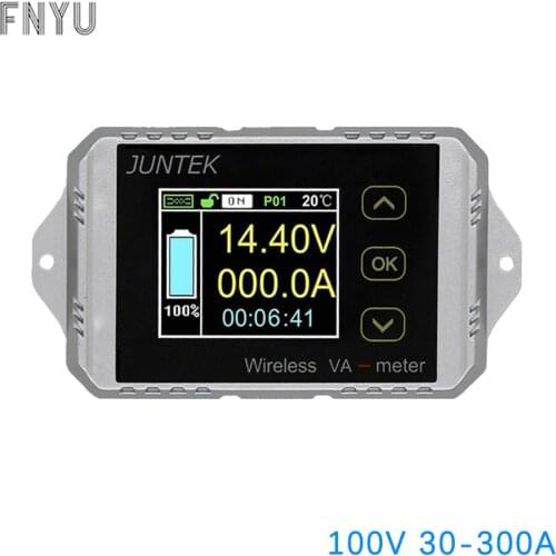 Waveform Generator JUNTEK Wireless Digital Display Voltmeter Ammeter Multifunction LED Measure Bi-directional Volt Ammeter