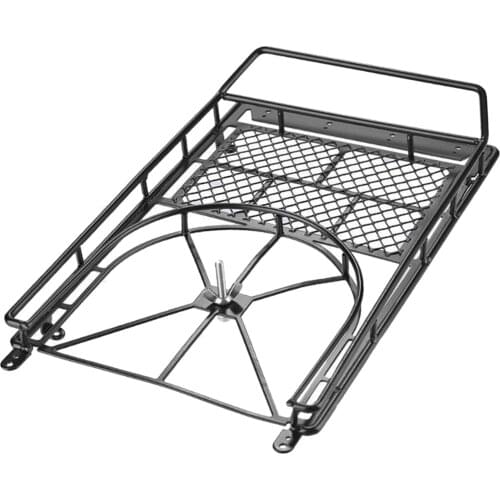 RC Metal Roof Luggage Rack Carrier Roof Rack Fits for SCX10 90046 D110 CC01 F350 1:10 RC Rock Crawler Car Accessories