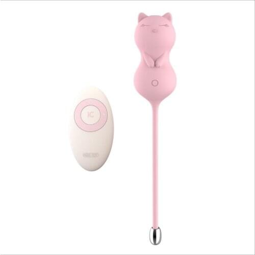 Cute Cat Wireless Vibrators For Women Sex Toys Vaginal Balls Clitoris Stimulator Anal Plug Erotic Mini Machine Massager S0978