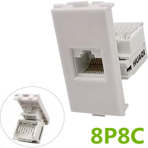 CAT5 RJ45 Keystone Jack Socket Modular for Wall Patch Panel