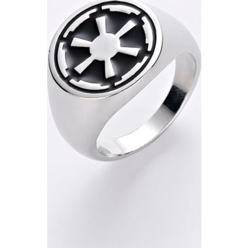 Hot Sale Movie Wars Empire Imperial Ring Enamel Ring For Men Collections Engagement Ring Gift Trendy Jewelry Drop Shipping