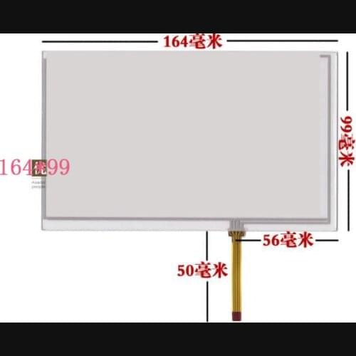 The new 7-inch touch-screen navigation gps car dvd Caska good helper universal touch screen 165 * 99