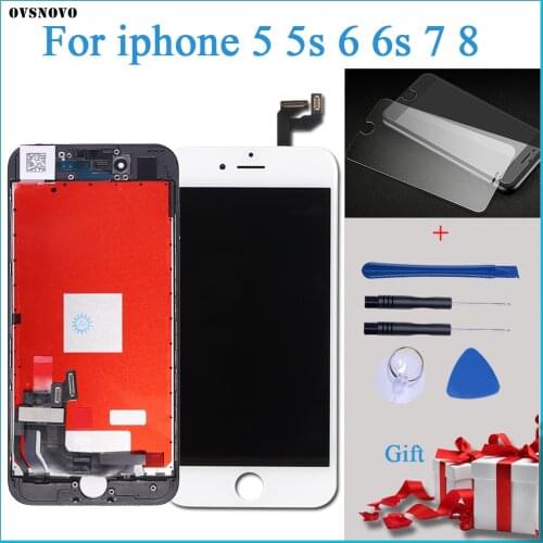 3D Touch LCD Replacement for iPhone7 6plus 8 Screen Replacement Digitizer Assembly for iPhone 6 lcd display No Dead Pixel +Gifts